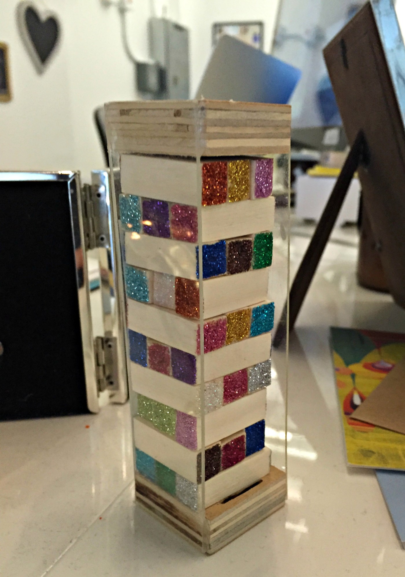 Mini desktop jenga